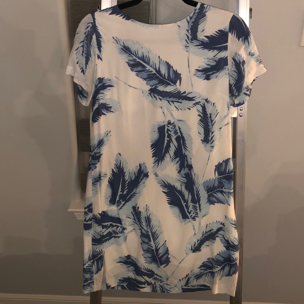 Tropical palm print Vici dress Size Small